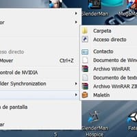 ¿Cómo agregar "crear mapa de bits" al menu contextual?