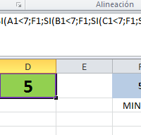 ¿Cómo mejorar esta función SI para que no sea repetitiva?