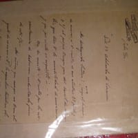 Tasación carta manuscrita mazzantti precio