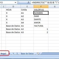 Cómo vinculo una celda a otra hoja a través de su título?