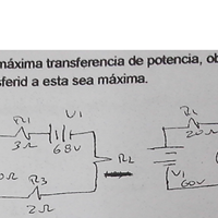 Valor RL utilizando principio de máxima transferencia