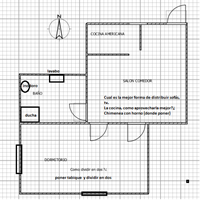 Distribución de una casa de campo