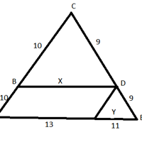 Alguien que me explique paso a paso calcular el valor de x
