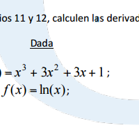 Análisis de las derivadas y continuidad
