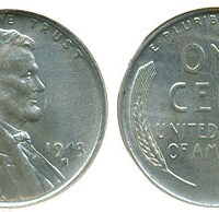 ¿Tengo una moneda de un centavo de 1943 quisiera saber que valor tiene?