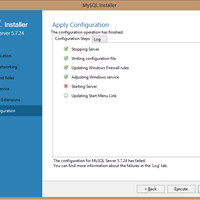 Qué falta para terminar de instalar Mysql