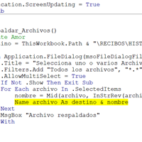 Macro para mover archivos a carpeta especifica