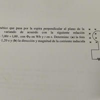 ¿Cómo calcular la corriente inducida, Ley de faraday?