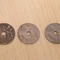 Me gustaría saber el valor de estas monedas de 25 céntimos de 1927