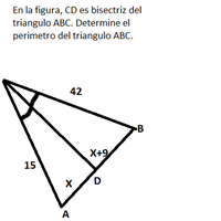 En la figura, determinar el perímetro del triangulo ABC