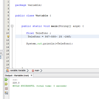 Como puedo declarar una variable de numero teléfono en Java