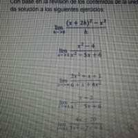 Limites no encuentro la solución