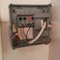 Instalación de un termostato programable