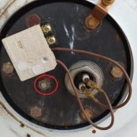 Poner sonda de temperatura termosifón chromagen