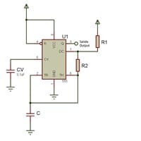 Montaje de un circuito con el 555