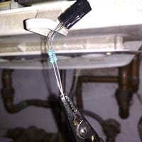Marca 90 grados al abrir el grifo y sin funcionar la caldera. ¿Sonda?