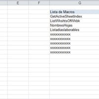 Vincular desde hoja Excel la lista de macros para modificar una macro o ejecutarla