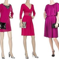 Vestido fucsia
