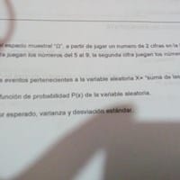 Construir el espacio muestral a partir de jugar un numero de 2 cifras
