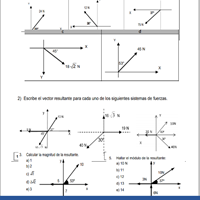 Determina las componentes de cada vector y luego escribe el vector
