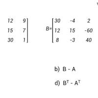 Ejercicios de matrices que no entiendo