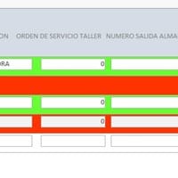 Cambio de color en registros de un formulario