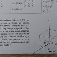 ¿Cúales son las condiciones para que la particula llegue al punto "C"?