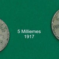 Información sobre el origen y valor de una moneda del año 1917