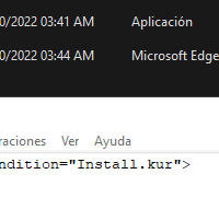 ¿Cómo configurar archivo xml que ejecute un exe?