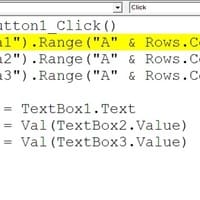 Enviar los datos de una caja de texto para cada hoja.