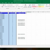 Suma y resta de stock con código de barras en excel
