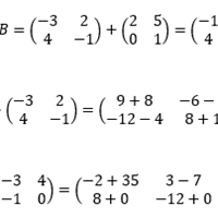 Dadas las matrices , calcula en cada caso