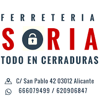 FERRETERIA SORIA TODO EN CERRADURAS