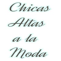 Chicas altas a la moda