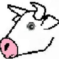 LA VACA MU JUGANDO