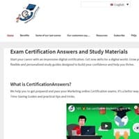 Certification Answers
