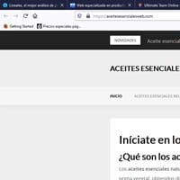 Aceites Esenciales Web