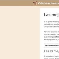 Cafeteras Baratas Net