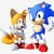 Sonic y Tails Amigos siempre