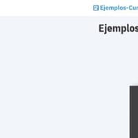 Ejemplos Curriculum