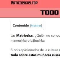 Matrioskas Top