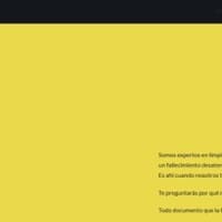 Limpieza Fallecimiento