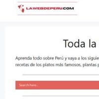 La Web De Peru