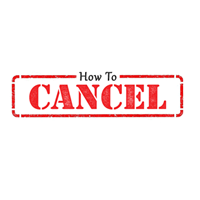 HowTo Cancel