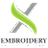 x embroidery