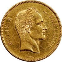 Monedas de oro venezolanas